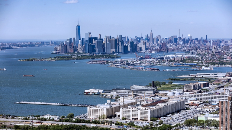 Aerial view of New York City Aerial view of New York City