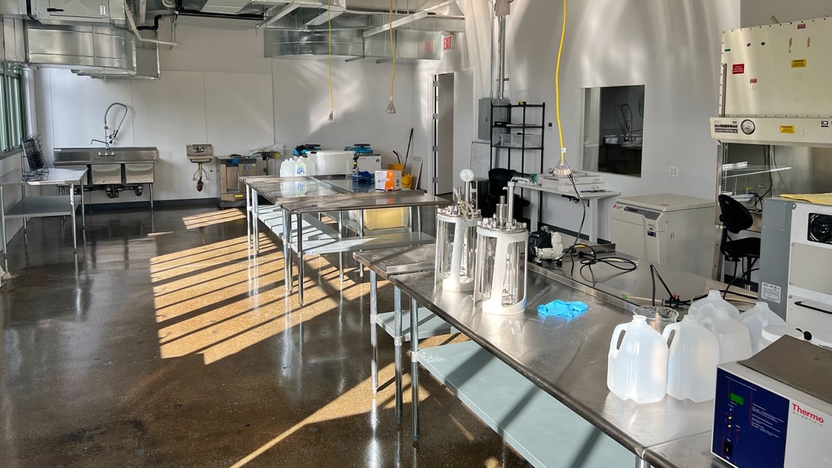 Aanika Biosciences fermentation lab Aanika Biosciences fermentation lab